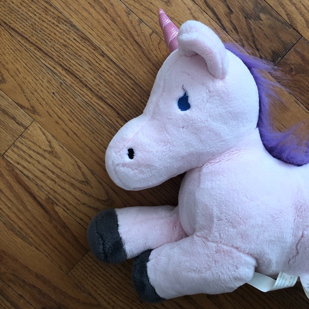 Bed Bath and Beyond Weighted Pink Unicorn Therapeutic Plush - Picture 9 of 12